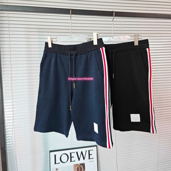 d6fd 2023 new men's and women's shorts tb side color bar for men and women summer thin high waisted casual loose pants sports quar, White;black
d6fd 2023 new men's and women's shorts tb side color bar for men and women summer thin high waisted casual loose pants sports quar, White;black