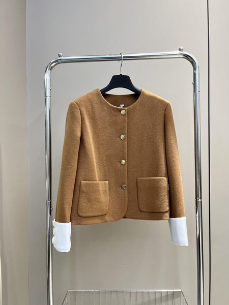 women's jackets 20 23 european designer jacket autumn/winter new wool coat, Black;brown
women's jackets 20 23 european designer jacket autumn/winter new wool coat, Black;brown