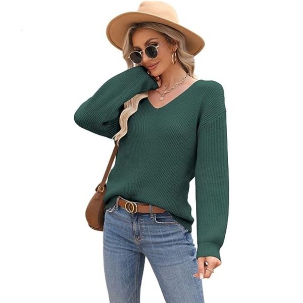 womens sweaters fall winter pullover v neck solid color cozy loose ribbed knitwear sweater 230822, White;black
womens sweaters fall winter pullover v neck solid color cozy loose ribbed knitwear sweater 230822, White;black