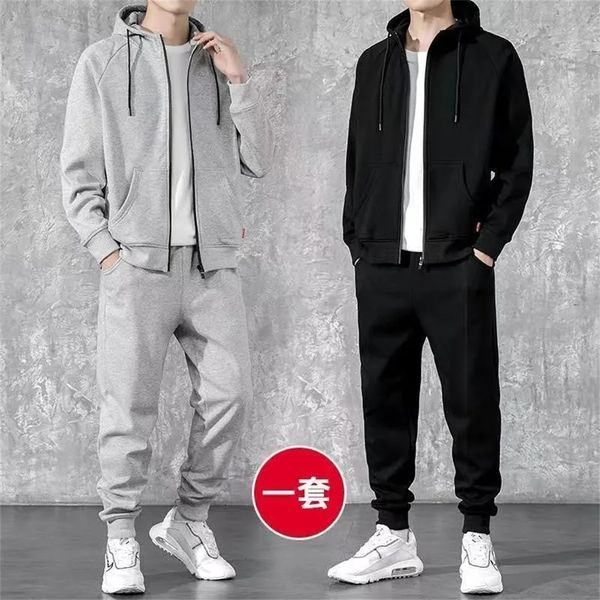 men's tracksuits oversized spring autumn hooded hoodies set loose zipper hoodiesrfeet casual long pants trousers two piece 230822, Gray
men's tracksuits oversized spring autumn hooded hoodies set loose zipper hoodiesrfeet casual long pants trousers two piece 230822, Gray