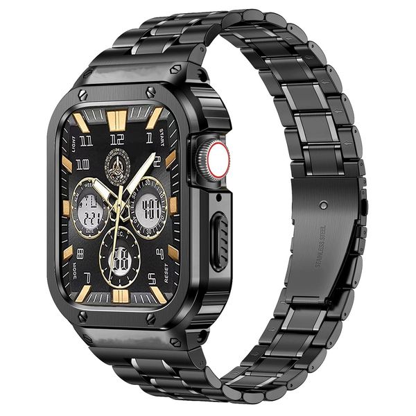 delightor compatible with apple watch band 45mm -38mm matte stainless steel metal watch strap with polished watch case compatible with iwatc
delightor compatible with apple watch band 45mm -38mm matte stainless steel metal watch strap with polished watch case compatible with iwatc