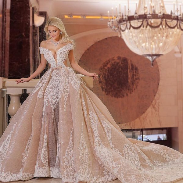 elegant 2024 lace mermaid wedding dress detachable plus size middle east formal pageant gowns arabic wear, White
elegant 2024 lace mermaid wedding dress detachable plus size middle east formal pageant gowns arabic wear, White