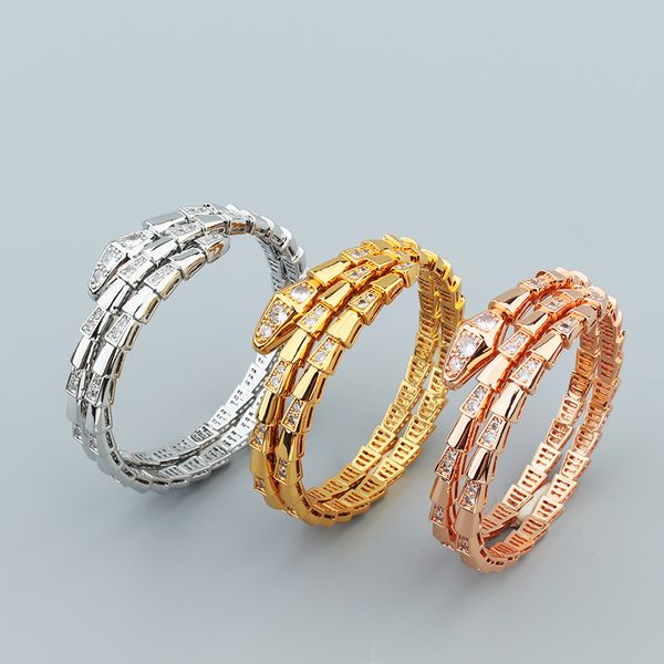 fashion snake bracelet plated 18k gold jewelry bracelets for women girls ladies luxury jewlery designer birthday wedding party engaged sets, Black
fashion snake bracelet plated 18k gold jewelry bracelets for women girls ladies luxury jewlery designer birthday wedding party engaged sets, Black
