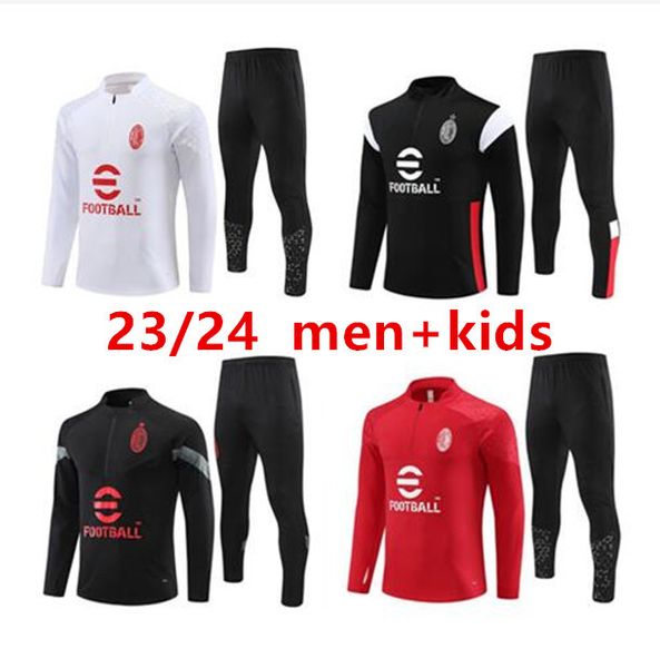 23 24 ac milans tracksuit tuta maglia training survetement camiseta tracksuit men and kids uomo calcio squitude jogging men kids, Black
23 24 ac milans tracksuit tuta maglia training survetement camiseta tracksuit men and kids uomo calcio squitude jogging men kids, Black