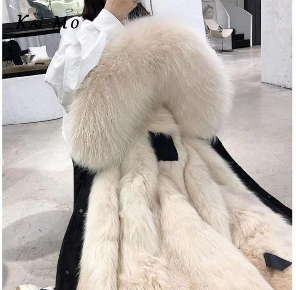 kaimo women fur coat long parka waterproof big fur collar hood thick warm liner winter jacket1293967, Black
kaimo women fur coat long parka waterproof big fur collar hood thick warm liner winter jacket1293967, Black