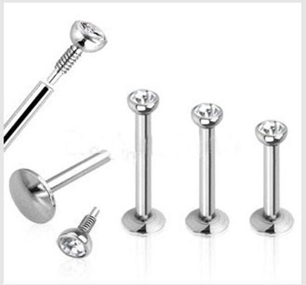 mix 6810mm wholes 60pcslot fashion stainless steel internally threaded lip piercing labret ring body jewelry tragus bar6022084, Black
mix 6810mm wholes 60pcslot fashion stainless steel internally threaded lip piercing labret ring body jewelry tragus bar6022084, Black