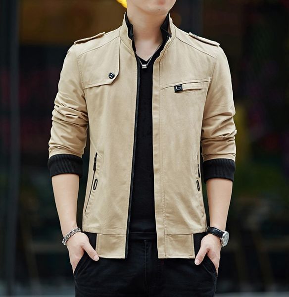 men039s jackets 2022 autumn bomber jacket washed cotton slim fit solid casual coat stand collar mens baseball jackets windbreak8254403, Black;brown
men039s jackets 2022 autumn bomber jacket washed cotton slim fit solid casual coat stand collar mens baseball jackets windbreak8254403, Black;brown