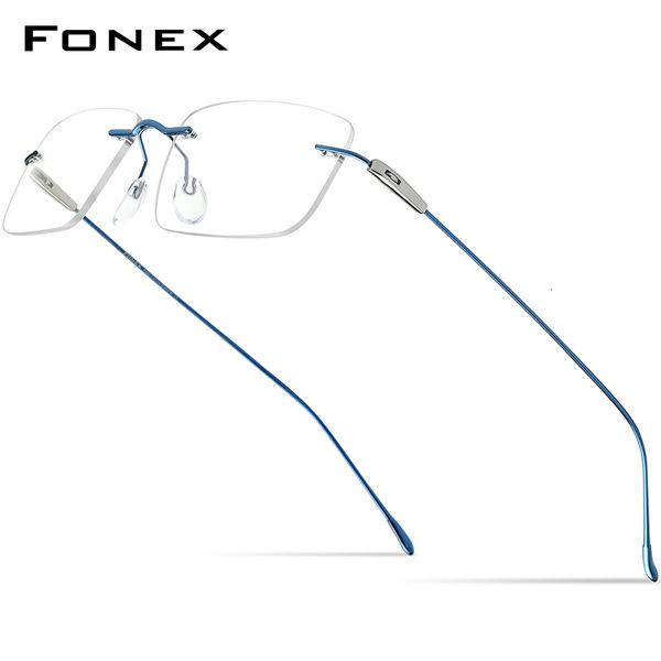 fashion sunglasses frames fonex rimless glasses frame men square prescription frameless eyeglasses women optical screwless eyewear f85708 23, Black
fashion sunglasses frames fonex rimless glasses frame men square prescription frameless eyeglasses women optical screwless eyewear f85708 23, Black