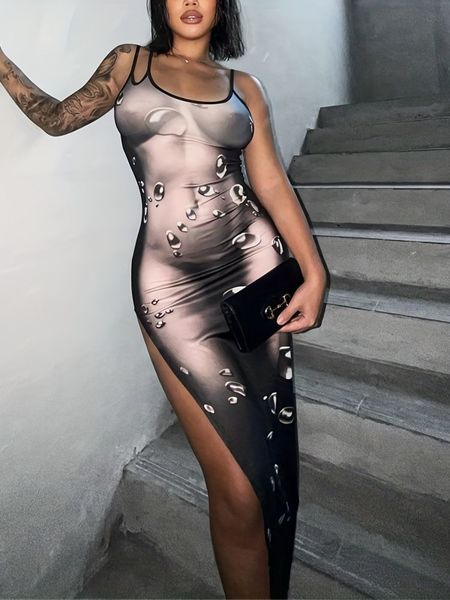 basic casual dresses cheekdourl women s slim fit body print thermal spaghetti strap split hem scoop neck midi dress bodycon party 2023 23082, Black;gray
basic casual dresses cheekdourl women s slim fit body print thermal spaghetti strap split hem scoop neck midi dress bodycon party 2023 23082, Black;gray