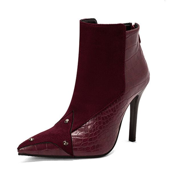 dress shoe boots 2023 high heel stilettos luxury women shoes elegance pointed toes calf boot dropshopping 230823, Black
dress shoe boots 2023 high heel stilettos luxury women shoes elegance pointed toes calf boot dropshopping 230823, Black