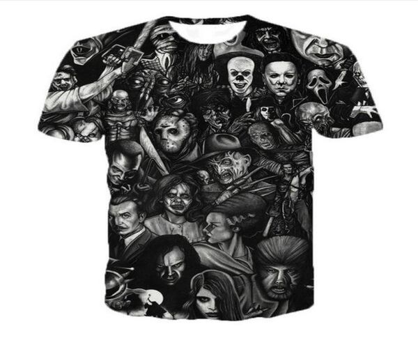 summer style fashion menswomens freddy jason murderers horror movies funny 3d print casual tshirt xdx031678673, White;black
summer style fashion menswomens freddy jason murderers horror movies funny 3d print casual tshirt xdx031678673, White;black