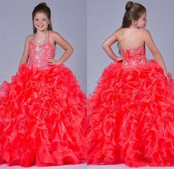 luxury crystal pagents dresses for flower girls halter neck girls ball gown dress 2017 astounding ruffles girls pagent dresses9653345, White;red
luxury crystal pagents dresses for flower girls halter neck girls ball gown dress 2017 astounding ruffles girls pagent dresses9653345, White;red