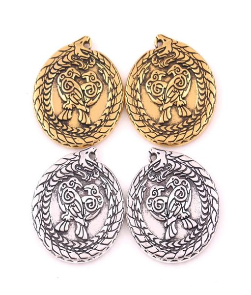 vintage dragon with raven pendant viking nordic totem animal amulet necklace braceclet diy accessories2197312, Silver
vintage dragon with raven pendant viking nordic totem animal amulet necklace braceclet diy accessories2197312, Silver