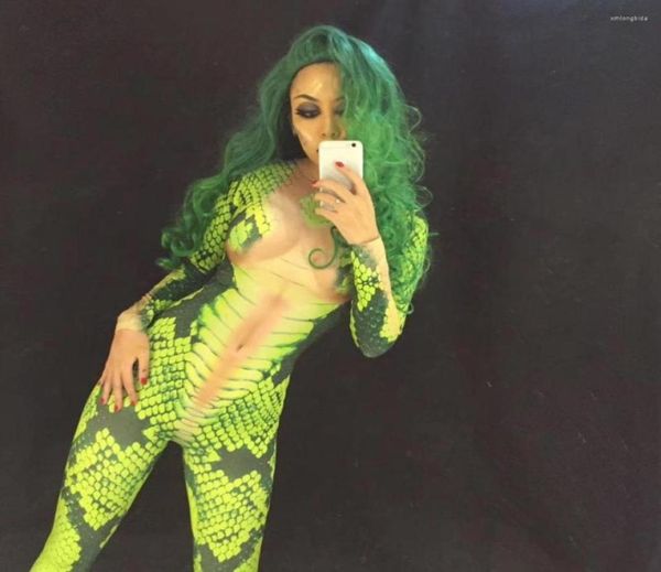 stage wear women halloween 3d printed green snake for costume dj singers jumpsuit bling bodysuit celebrate performance clothing5084808, Black;red
stage wear women halloween 3d printed green snake for costume dj singers jumpsuit bling bodysuit celebrate performance clothing5084808, Black;red