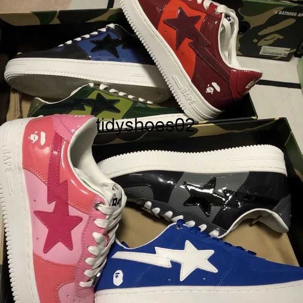 bapestaity shoes patent leather pink street color contrast low cut casual wang yuan liu yaowen black gray purple unisex
bapestaity shoes patent leather pink street color contrast low cut casual wang yuan liu yaowen black gray purple unisex