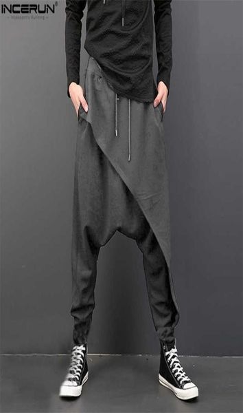 incerun vintage men loose drop crotch drape pants dance baggy trousers men drawstring harem pants men pantalon hombre plus size 208673207, Black
incerun vintage men loose drop crotch drape pants dance baggy trousers men drawstring harem pants men pantalon hombre plus size 208673207, Black