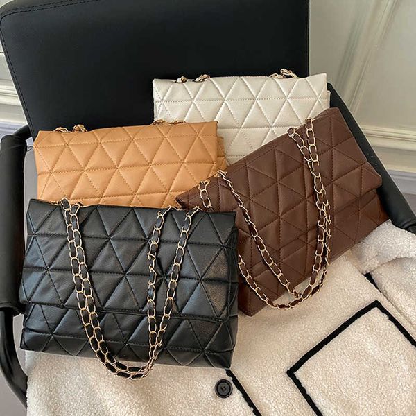 shopping bags plaid leather women shoulder bag chain strap crossbody for fashion designer handbags female messenger
shopping bags plaid leather women shoulder bag chain strap crossbody for fashion designer handbags female messenger
