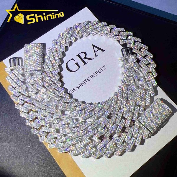 iced out hip hop cuban link chains 15mm necklace bracelets 925 sterling silver moissanite diamond cuban chain
iced out hip hop cuban link chains 15mm necklace bracelets 925 sterling silver moissanite diamond cuban chain