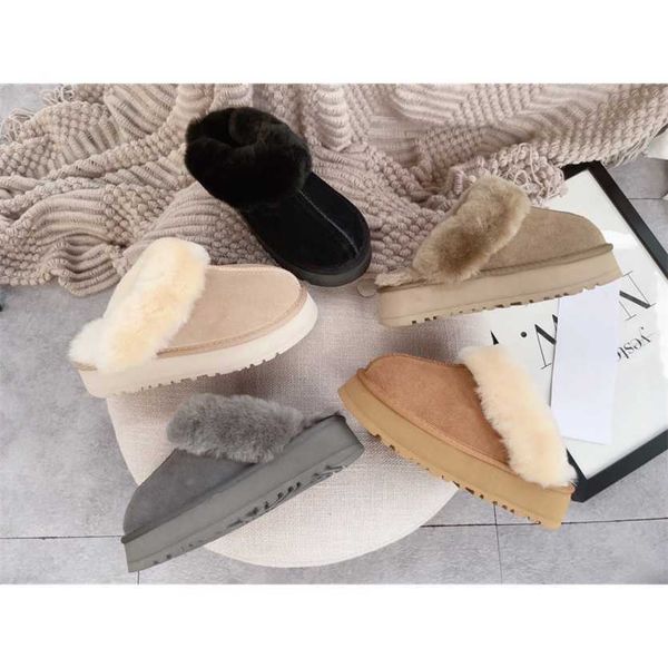 women 2023 australia disquette slipper classic cowhide tasman slippers slides full fur winter sheepskin snow warm boots snow boot designer p, Black
women 2023 australia disquette slipper classic cowhide tasman slippers slides full fur winter sheepskin snow warm boots snow boot designer p, Black
