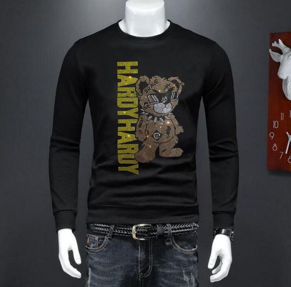s-4xl men's casual rhinestones graphic sweatshirts drill style mens winter hoody fashion o neck long sleeve male men's clothing 3, Black
s-4xl men's casual rhinestones graphic sweatshirts drill style mens winter hoody fashion o neck long sleeve male men's clothing 3, Black
