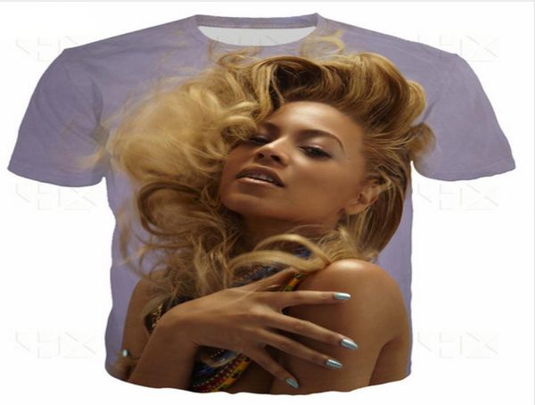 casual mens womans singer beyonce 3d hd print tshirt summer shortsleeved oneck tshirt fashion style shirt brand tees wr7200752, White;black
casual mens womans singer beyonce 3d hd print tshirt summer shortsleeved oneck tshirt fashion style shirt brand tees wr7200752, White;black