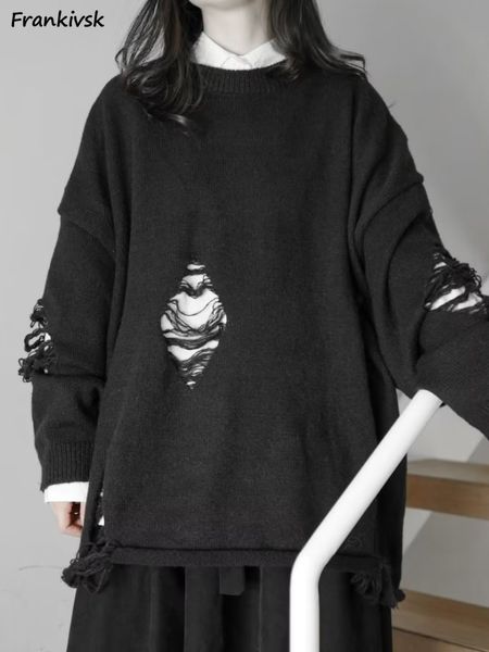 women's sweaters sweater high street hole couple knitwear hip hop chic loose allmatch autumn korean style long sleeves 230822, White;black
women's sweaters sweater high street hole couple knitwear hip hop chic loose allmatch autumn korean style long sleeves 230822, White;black