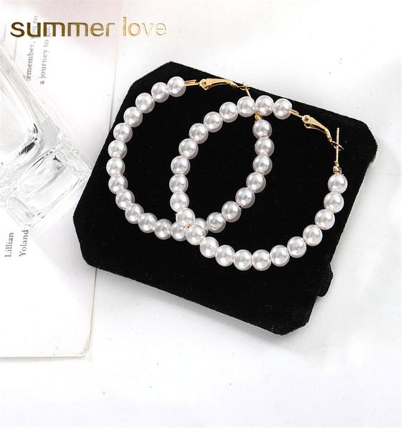 classic gold plating big imitation pearls hoop dangle earring for women simple style round drop earring fashion jewelry gift whole8964458, Silver
classic gold plating big imitation pearls hoop dangle earring for women simple style round drop earring fashion jewelry gift whole8964458, Silver
