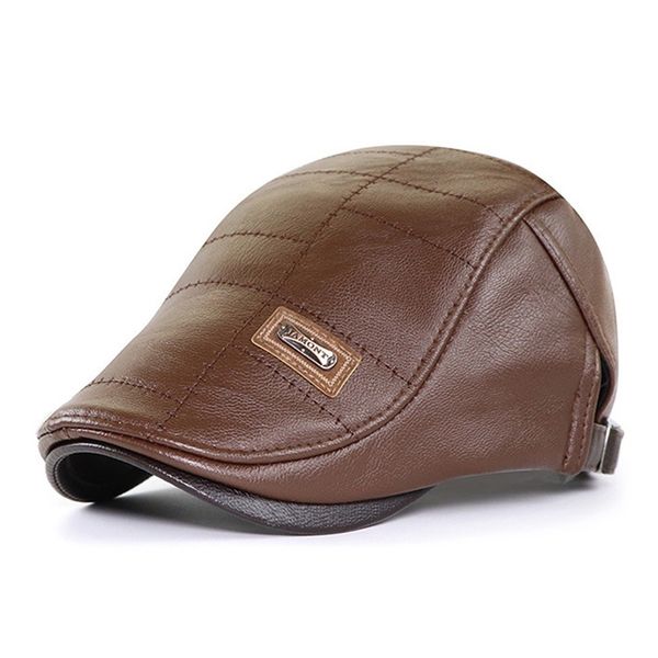 berets beret hat spring autumn pu leather plus velvet middleaged elderly men's warm outdoor leisure fashion ed cap 230822, Blue;gray
berets beret hat spring autumn pu leather plus velvet middleaged elderly men's warm outdoor leisure fashion ed cap 230822, Blue;gray