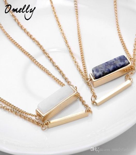 stylish fashion ks inspired jewelry necklace double layers gp gemstone pendant chains charm whole in bulk8083807, Silver
stylish fashion ks inspired jewelry necklace double layers gp gemstone pendant chains charm whole in bulk8083807, Silver