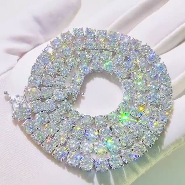 diamond passed test 5mm 18-24inch 925 sterling silver flashing moissanite tennis chain necklace bracelet links for women/men
diamond passed test 5mm 18-24inch 925 sterling silver flashing moissanite tennis chain necklace bracelet links for women/men