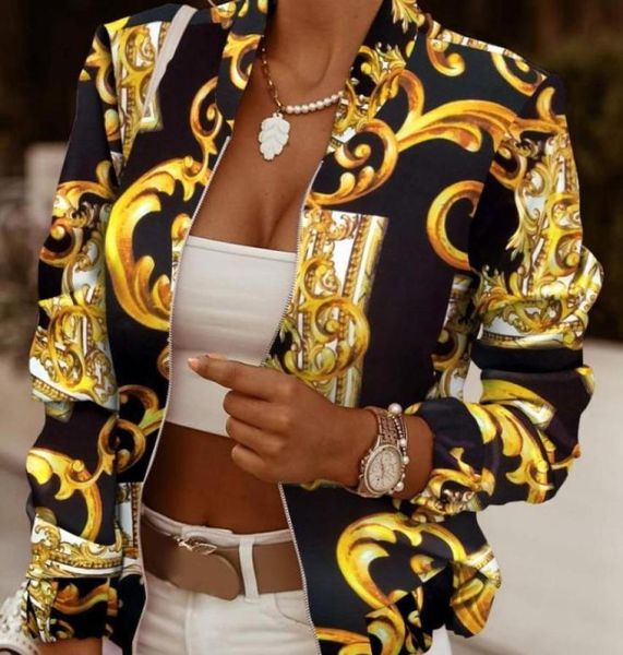 women039s jackets women elegant stand collar zipper vintage pattern print patchwork jacket spring autumn long sleeve office coa3582891, Black;brown
women039s jackets women elegant stand collar zipper vintage pattern print patchwork jacket spring autumn long sleeve office coa3582891, Black;brown