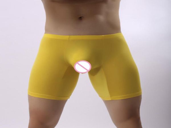 men plus size ice silk smooth solid big u convex pouch halflength boxers long leg underpants sculpting boxer gay wear f142330664, Black;white
men plus size ice silk smooth solid big u convex pouch halflength boxers long leg underpants sculpting boxer gay wear f142330664, Black;white