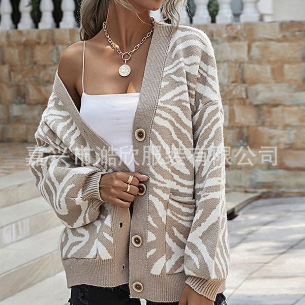 womens sweaters stripe knitted cardigan women loose autumn winter sweater pocket single breasted v neck outerwear retro knit coat office lad, White;black
womens sweaters stripe knitted cardigan women loose autumn winter sweater pocket single breasted v neck outerwear retro knit coat office lad, White;black