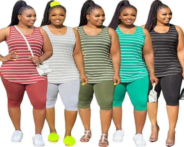 women plus size xl5xl sport two piece set tracksuit striped tank knee length jogger suit sweatpants matching set7877971, Gray
women plus size xl5xl sport two piece set tracksuit striped tank knee length jogger suit sweatpants matching set7877971, Gray