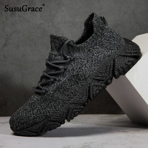 dress shoes susugrace super light men fashion sneakers outdoor lace up casual male footwear breathable non slip hard wearing for 230823, Black
dress shoes susugrace super light men fashion sneakers outdoor lace up casual male footwear breathable non slip hard wearing for 230823, Black