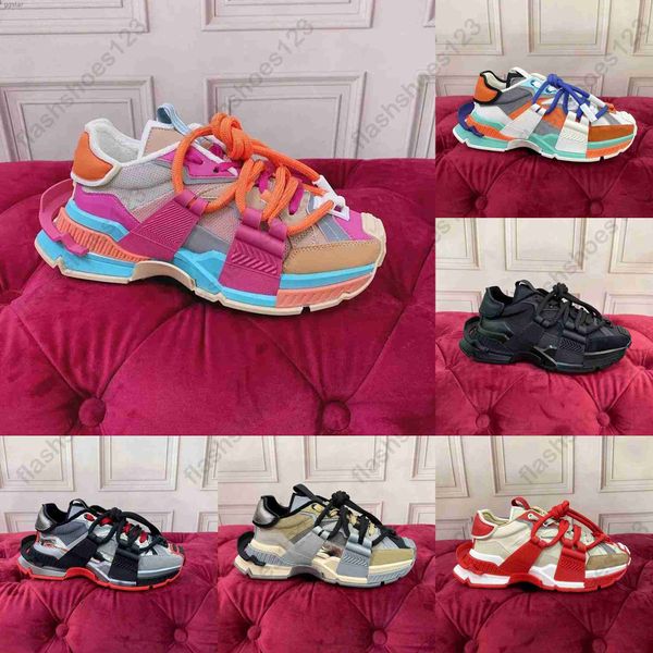 with box designer 5862 sneakers plateforme shoes pop color matching running shoes thick sole trend light luxury fashion all match color co1, Black
with box designer 5862 sneakers plateforme shoes pop color matching running shoes thick sole trend light luxury fashion all match color co1, Black