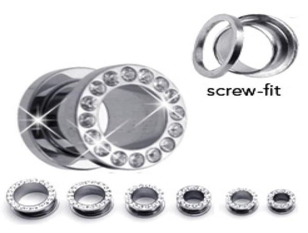 body jewelry piercing crystal flesh tunnel ear plug ear piercing 50pcslot mix 4 size39679294003906, Silver
body jewelry piercing crystal flesh tunnel ear plug ear piercing 50pcslot mix 4 size39679294003906, Silver