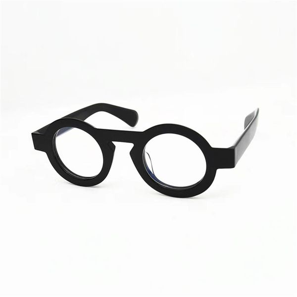 optical eyeglasses for retro 84 style anti-blue light lens plate round frame glasses with box285b, White;black
optical eyeglasses for retro 84 style anti-blue light lens plate round frame glasses with box285b, White;black