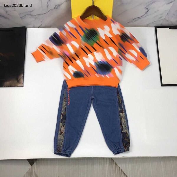 designer baby autumn sets kids tracksuits size 90-150 cm 2pcs multi color lettering full print round neck sweater and jeans aug21, White
designer baby autumn sets kids tracksuits size 90-150 cm 2pcs multi color lettering full print round neck sweater and jeans aug21, White