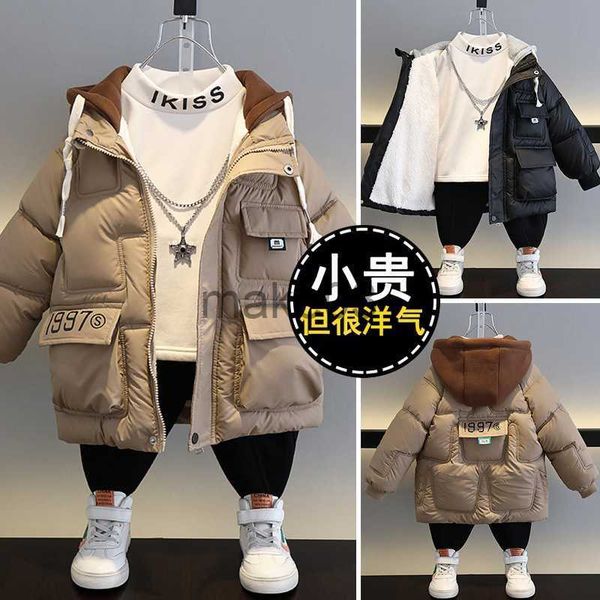 down coat 30 winter thick down jacket boys plus velvet warm hooded cotton coat children clothing kids cottonpadded parka snowsuit j230823, Blue;gray
down coat 30 winter thick down jacket boys plus velvet warm hooded cotton coat children clothing kids cottonpadded parka snowsuit j230823, Blue;gray