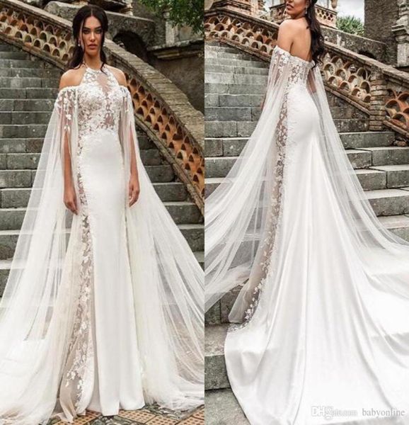 new berta long sleeve mermaid wedding dresses halter jewel neck appliqued wedding dress bridal gowns vestidos de novia robe4018471, White
new berta long sleeve mermaid wedding dresses halter jewel neck appliqued wedding dress bridal gowns vestidos de novia robe4018471, White