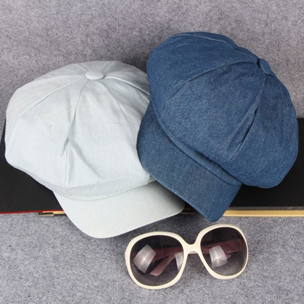 berets ht1618 western style men women caps hats casual solid denim flat sboy painter artist octagonal beret retro 230822, Blue;gray
berets ht1618 western style men women caps hats casual solid denim flat sboy painter artist octagonal beret retro 230822, Blue;gray