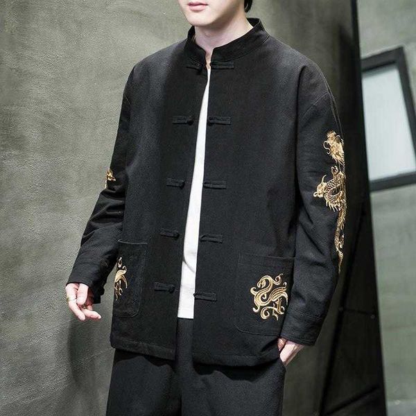qin shiyue tang suit men's spring and autumn chinese hanfu coat ancient daopao large linen zhongshan suit jacket, White;black
qin shiyue tang suit men's spring and autumn chinese hanfu coat ancient daopao large linen zhongshan suit jacket, White;black