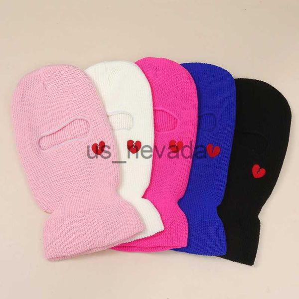 beanie/skull caps candy colored single hole wool hat single hole embroidery love knitted hat autumn and winter cold insulation mask j230823, Blue;gray
beanie/skull caps candy colored single hole wool hat single hole embroidery love knitted hat autumn and winter cold insulation mask j230823, Blue;gray
