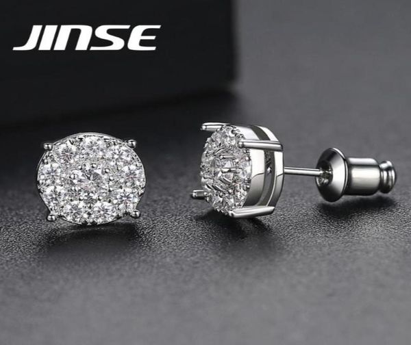 jinse 10mm round black white zirconia stud earrings for men gold color micro inlay crystal iced earring fashion hip hop jewelry5675470, Golden;silver
jinse 10mm round black white zirconia stud earrings for men gold color micro inlay crystal iced earring fashion hip hop jewelry5675470, Golden;silver