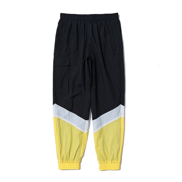 men's pants vetement bundle foot polyester yellow white splice black drawstring elastic tie oversize men women trousers 230822
men's pants vetement bundle foot polyester yellow white splice black drawstring elastic tie oversize men women trousers 230822