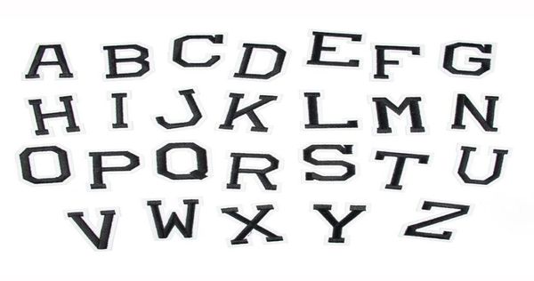 az embroidered letter patches set alphabet 26 pcs sticker custom your name iron on applique patches for clothing jacket decoratio4375884, Black
az embroidered letter patches set alphabet 26 pcs sticker custom your name iron on applique patches for clothing jacket decoratio4375884, Black