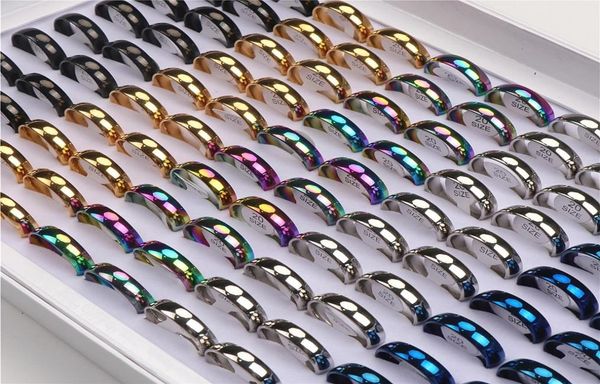 6mm simple smooth stainless steel rings for men women mix color fashion couple wedding jewelry gifts party whole7080400, Golden;silver
6mm simple smooth stainless steel rings for men women mix color fashion couple wedding jewelry gifts party whole7080400, Golden;silver