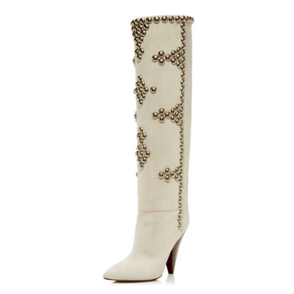 wind high boots women's thick heels 2021 autumn/winter cowhide fashion rivet over knee long frosted short straight 230822, Black
wind high boots women's thick heels 2021 autumn/winter cowhide fashion rivet over knee long frosted short straight 230822, Black