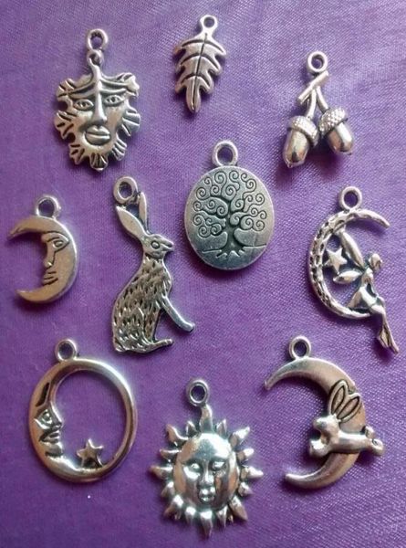 100pcs antique silver charm pendants wicca pagan green man acorns oak leaf hare whole jewelry findings components charms for n8305904, Bronze;silver
100pcs antique silver charm pendants wicca pagan green man acorns oak leaf hare whole jewelry findings components charms for n8305904, Bronze;silver
